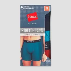 Hanes Premium Men's Boxer Briefs 5pk