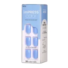 KISS imPRESS Color Press-On Nails - Baby Why So Blue - 3pk - 90ct