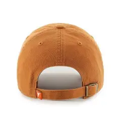 NCAA Texas Longhorns Men's Clean Up Fabric Washed Relaxed Fix Hat