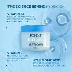 POND'S Gel HYDRA Active Face Moisturizer - 3.4oz