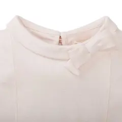 Hope & Henry Girls' Ponte Dress with Petite Collar, Infant