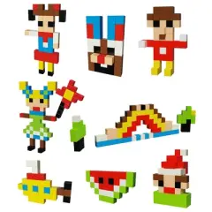 PicassoTiles&reg; Magnetic Cubes, 108 Pieces