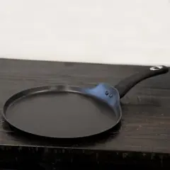 Oster Allston 11 in. Round Pancake Tawa Pan in Black