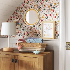 Two Tone Layered Circle Kids' Mirror White - Pillowfort&trade;