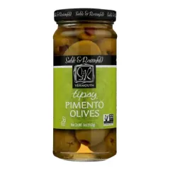 Sable & Rosenfeld Tipsy Pimento Olives - Case of 6/5 oz