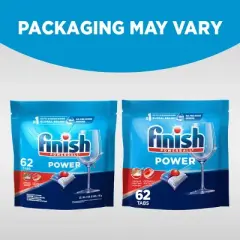 Finish Fresh Power Dishwasher Detergent Tablets - 62ct