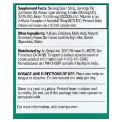 NuStrips Beauty In A Strip&trade;, Sweet Strawberry, 30 Strips