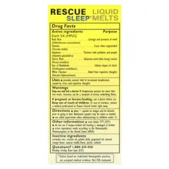 Bach Rescue Sleep&reg; Liquid Melts, 28 Capsules