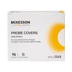 McKesson LUMEON Tympanic Thermometer Probe Cover For use with Tympanic Thermometers 3068 2112 per Case