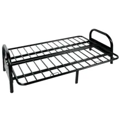 Alfonso Black Finish Adjustable Sofa Frame (Cushion not included)