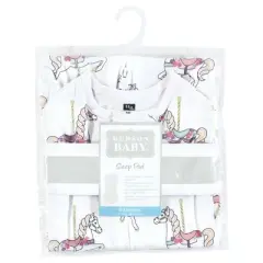 Hudson Baby Infant Girl Sleep Pod, Carousel Horse, 0-2 Months