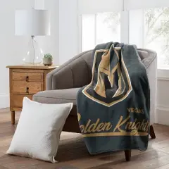 NHL Vegas Golden Knights 50 x 60 Raschel Throw Blanket