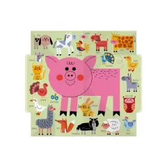 Pop Out Mega Pictures Farm - by Sarah Creese (Board Book)