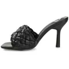 Journee Collection Womens Raquelah Open Toe High Stiletto Pumps