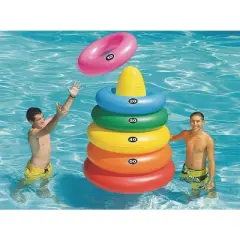 Swimline Giant Inflatable Ring Toss 46-3/4inx54in