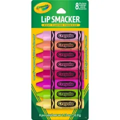 Lip Smackers Party Pack Lip Balm Crayola - 8pc/1.12oz