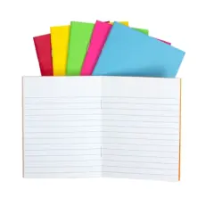 Hygloss&reg; Bright Colors Lined Blank Books - 4.25 x 5.5" - Pack of 24
