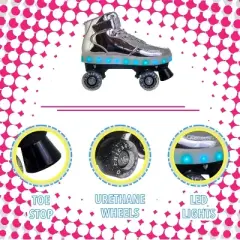 Chicago Skates Pulse Kids' Roller Skates - Silver