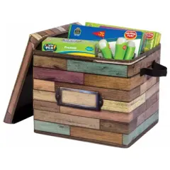Teacher Created Resources&reg; Reclaimed Wood Design Storage Box