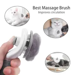 Kitcheniva Pet Hair Remover Brush Deshedding Tool