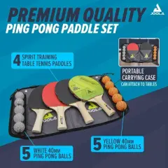 Joola Family Table Tennis Set with Carrying Case