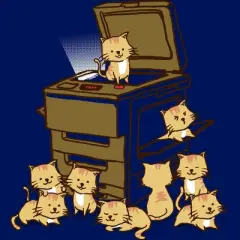 Junior's Design By Humans Copycat By radiomode T-Shirt