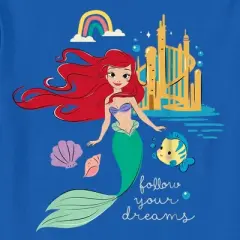 Toddler's The Little Mermaid Ariel Follow Your Dreams T-Shirt