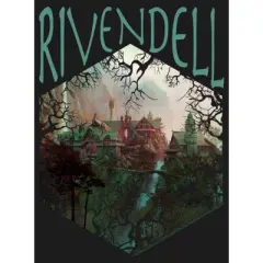 Junior's Lord of the Rings Fellowship of the Ring Rivendell Hexagon Festival Muscle Tee