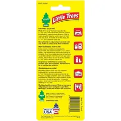 Little Trees New Car Scent Air Freshener 3pk: Car Freshener, Disposable, Blue, Non-Powered, Paper, Refreshing Scent