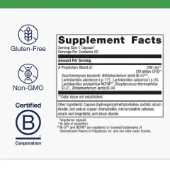 Metagenics UltraFlora Spectrum - Digestive & Immune Health Supplement - Daily Probiotic - Non-GMO & Gluten-Free - 60 Capsules