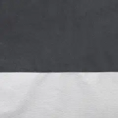 Sunnydaze Outdoor Weather-Resistant Heavy-Duty Polyester with PVC Backing Firewood Log Rack Cover - Gray and Black