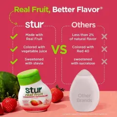 Stur Strawberry Watermelon Liquid Water Enhancer Drink Mix - 1.62 fl oz