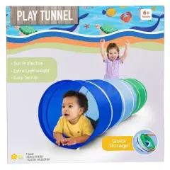 Sunny Days Tunnel - Dark Green/Periwinkle/Blue