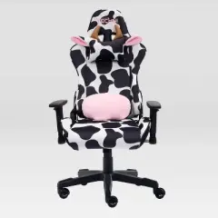 Ts85 Cow Print Luxx Series Gaming Chair Cow - Techni Sport