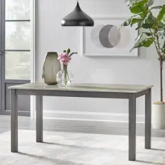 Welland Dining Table Gray - Lifestorey