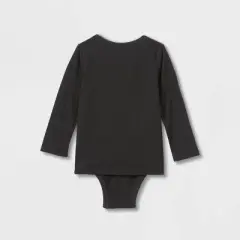 Toddler Long Sleeve Bodysuit - Cat & Jack&trade; Black