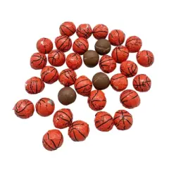 Blair Candy - Individually Wrapped Chocolate Basketballs &ndash; Regular Milk Chocolate Candy - Available in 1, 2, 3, and 5 Pound Resealable Bags