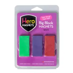 Dowling Magnets&reg; Hero Magnets Bundle: Button, Blocks & Rings, 18 Pieces