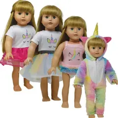 The New York Doll Collection Unicorn Set
