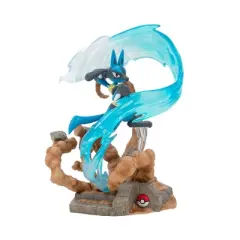 Pokemon Deluxe 13" Lucario Collector Statue