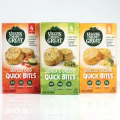 Veggies Made Great Quinoa and Greens Quick Bites - 9oz/4ct