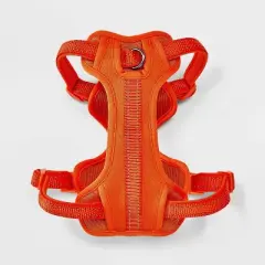 Reflective Comfort Clip-In Clasp Dog Harness - Bright Orange - Boots & Barkley&trade;