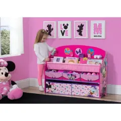 Disney Minnie Mouse Deluxe Boy & Toy Organizer - Delta Children