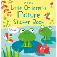 Little Children's Nature Sticker Book - by  Matthew Oldham (Paperback)