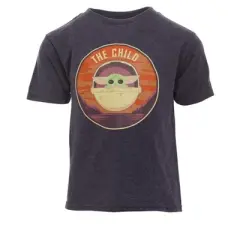 Star Wars The Mandalorian Baby Grogu Toddler Boys 2 Pack T-Shirts Blue/White 