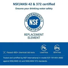 Waterdrop Replacement for Brita Filters, Pitchers, Dispensers, Brita Classic OB03, Mavea 107007, NSF Certified, 12 Packs