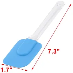 Unique Bargains Kitchen Cake Cream Baking Icing DIY Mixing Spatula Scraper 2 Pcs