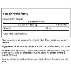 Swanson Apigenin 50 mg 90 Caps