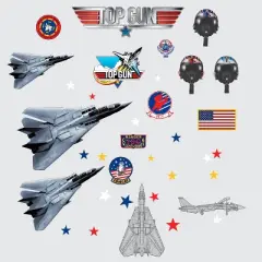 Top Gun Peel and Stick Wall Decals - RoomMates