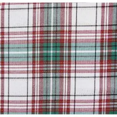 Avanti Linens Holiday Plaid 70" Round Tablecloth